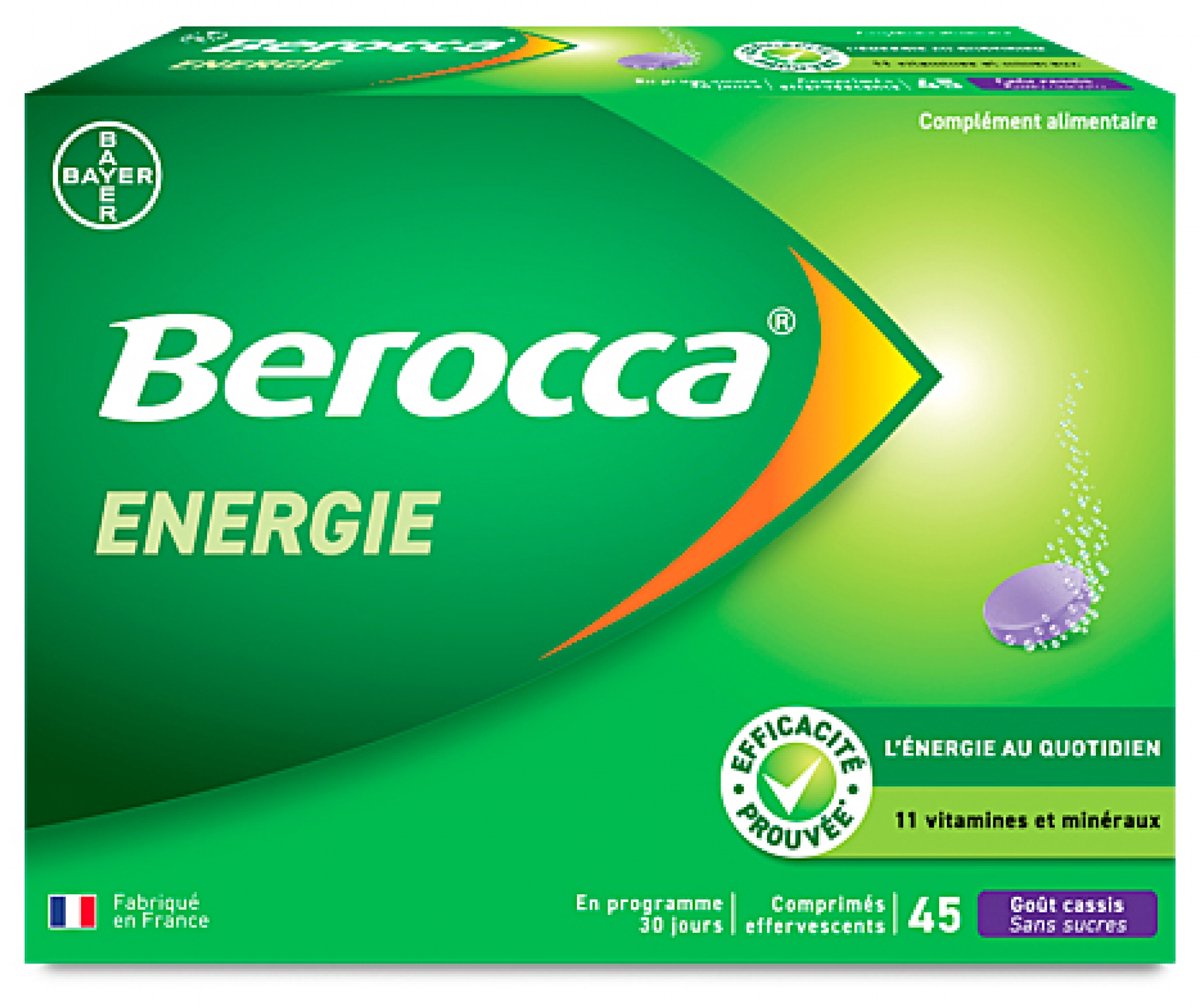 Berocca Energie Zwarte Bessensmaak 45 Bruistabletten