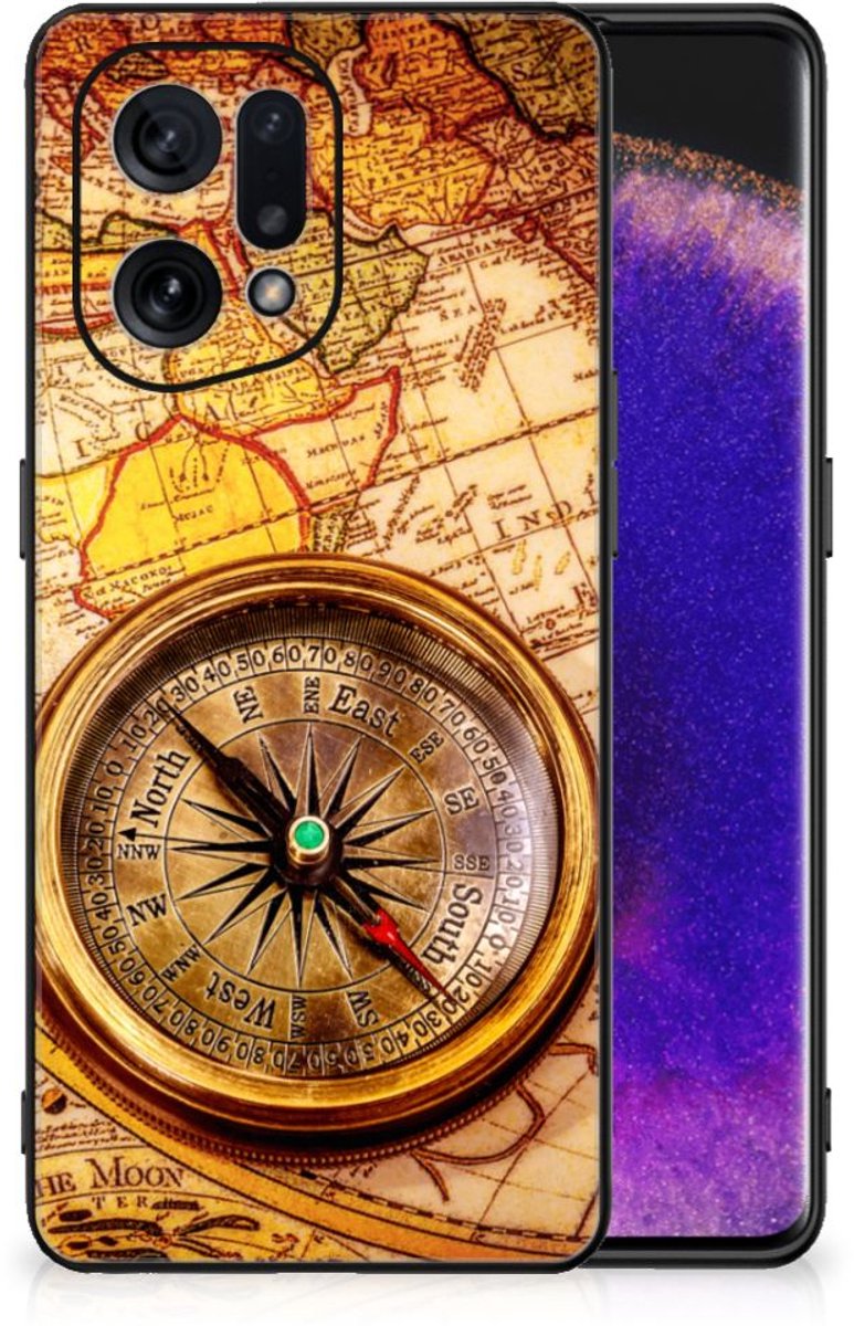 OPPO Find X5 TPU Backcover Kompas