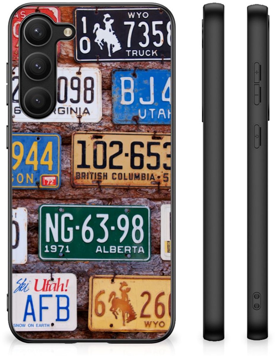 Samsung Galaxy S23 Plus Silicone Back Case Kentekenplaten