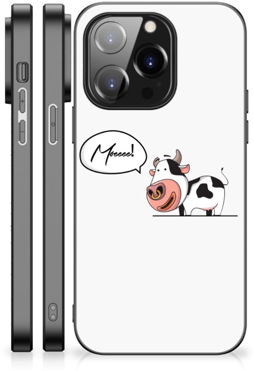 iPhone 14 Pro Hoesje Cheeky Cow