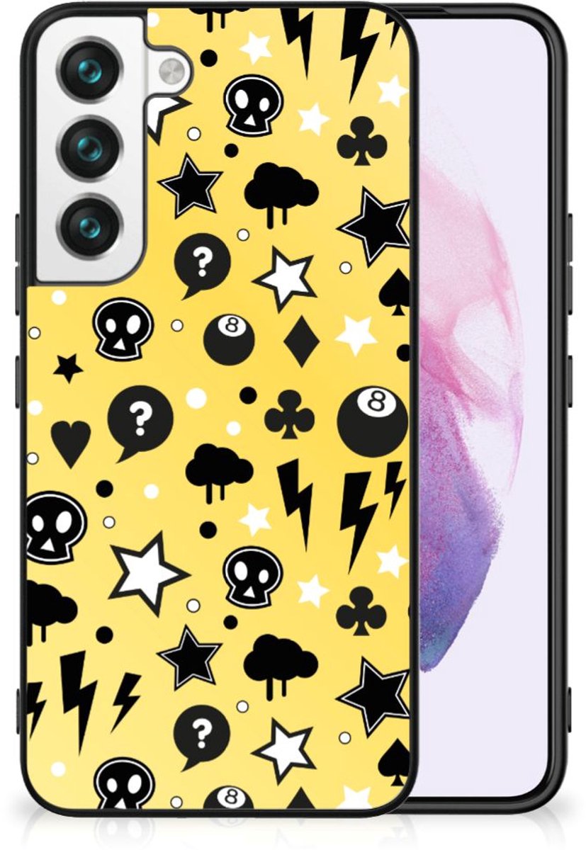 Telefoonhoesje Samsung Galaxy S22 Punk Geel