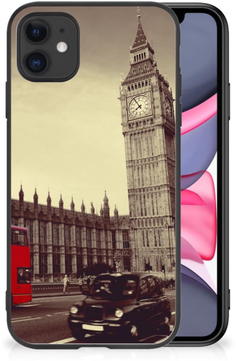 Back Cover voor iPhone 11 TPU Backcover Londen