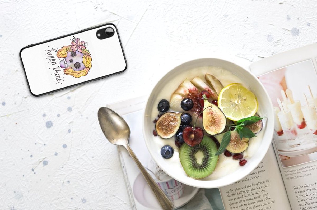 Telefoonhoesje Apple iPhone XR Boho Skull