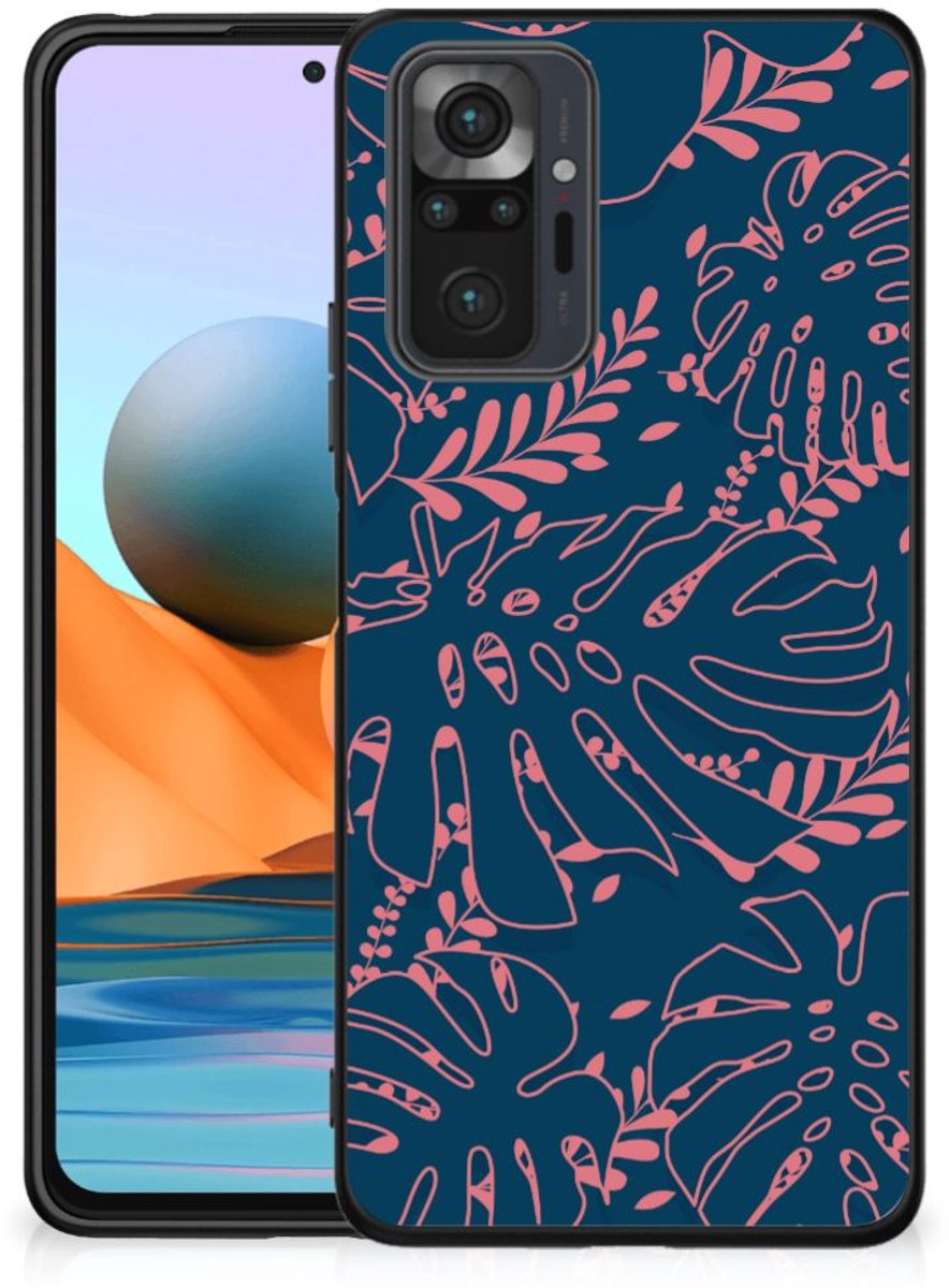 Xiaomi Redmi Note 10 Pro Bloemen Hoesje Palm Leaves