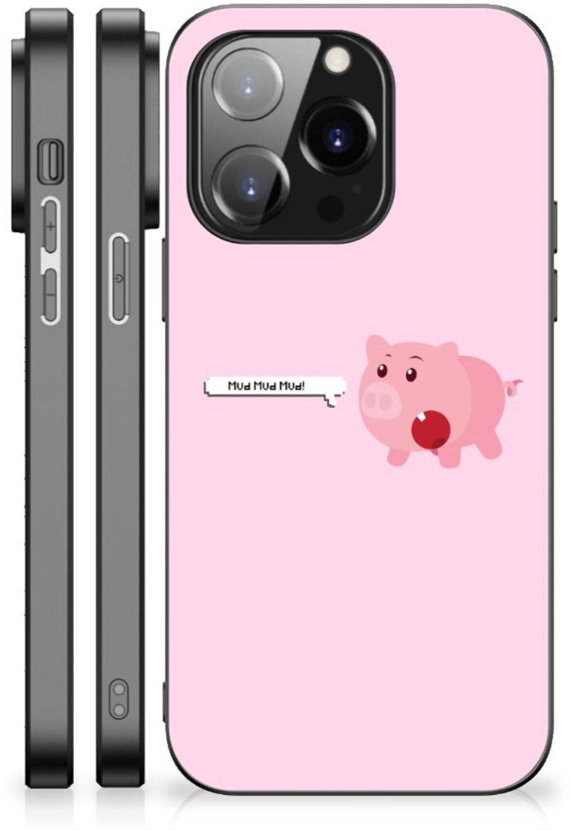 iPhone 14 Pro Hoesje Pig Mud