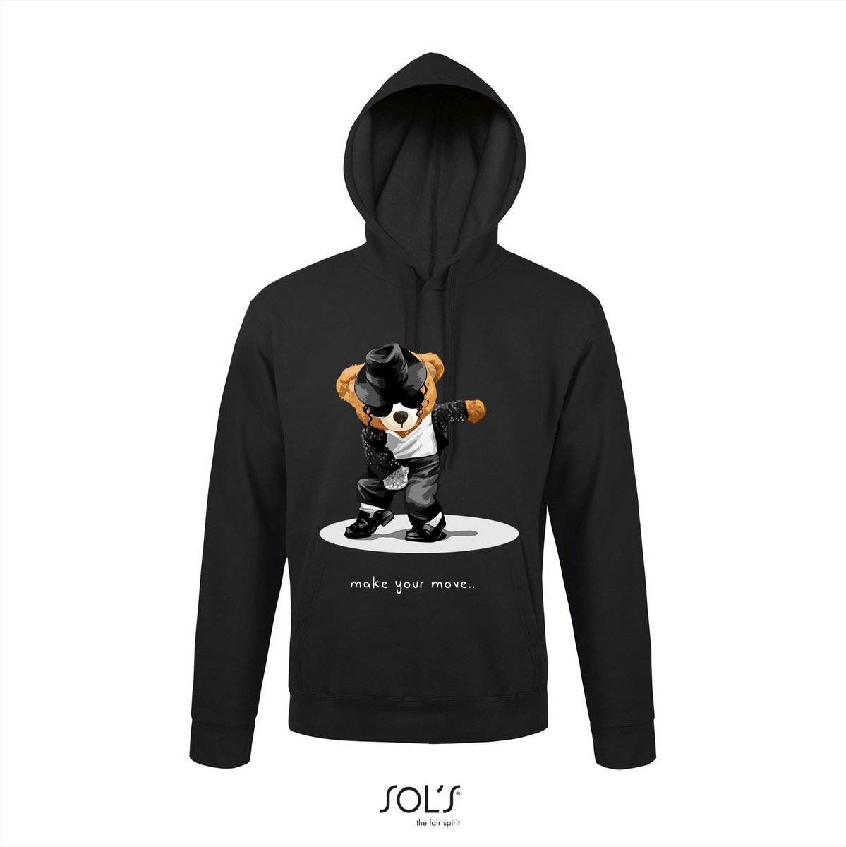Hoodie 3-166 Dancing Bear