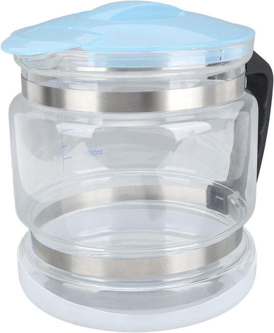 Gistingsfles 4L Demijohn - Glazen mandfles met stop en waterslot