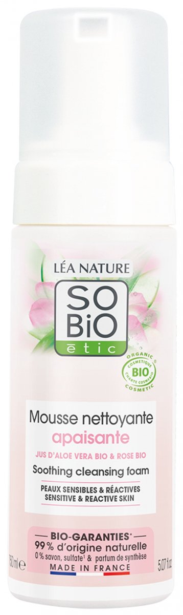 Léa Nature SO BIO étic Biologisch Verzachtend Reinigingsschuim 150 ml