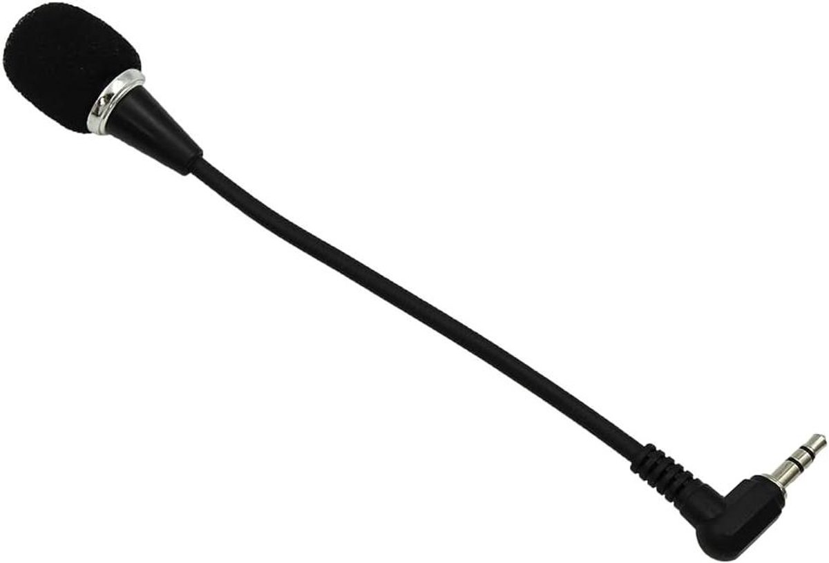 JGS Premium - Mini-microfoon met 3,5 mm audio-aansluiting voor computer laptop tablet PC - Ideaal voor Skype