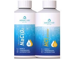 AQUARIUS pro life – MMS CLASSIC – chloordioxide activator set – 2×250 ml