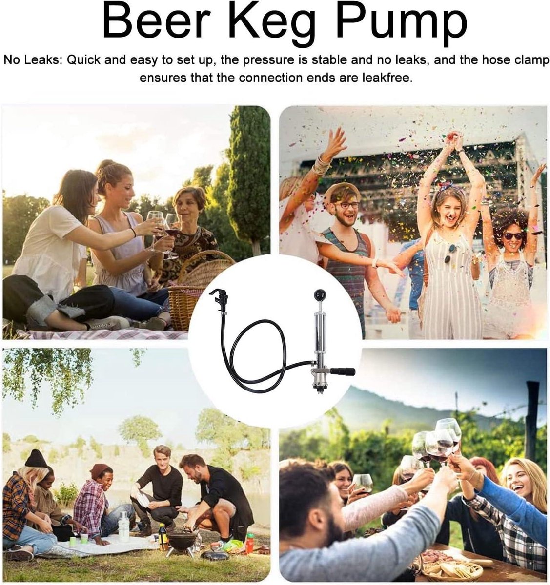 Mobiele biertap incl. kraan en ombouw - Hettema Verhuur Groningen