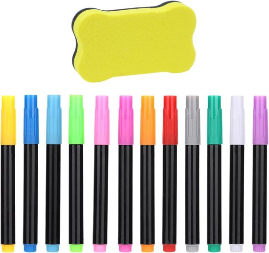 Pen met gum, uitwisbare pennen | uitwisbare balpen schrijven