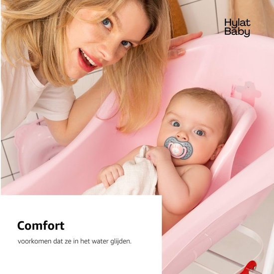 RFWR® Babybad Set met Badstandaard, Badzitje en Afvoer - Perfecte Badervaring voor Baby's van RFWR® — afbeelding 4