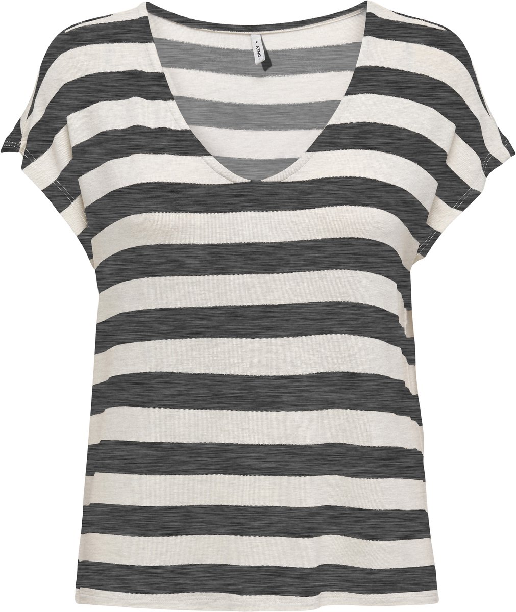 ONLY - ONLLIRA LIFE S/S V-NECK TOP JRS NOOS - Dames - Blouses