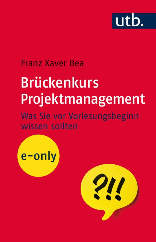Brückenkurs - Brückenkurs Projektmanagement - cover