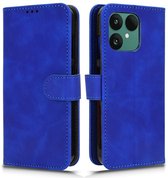 Telestore - Mat blauw agenda book case hoesje - telefoonhoesje geschikt voor Fairphone 6