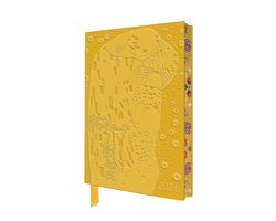 Gustav Klimt: The Kiss 2026 Artisan Art Vegan Leather Diary Planner - Page to View with Notes