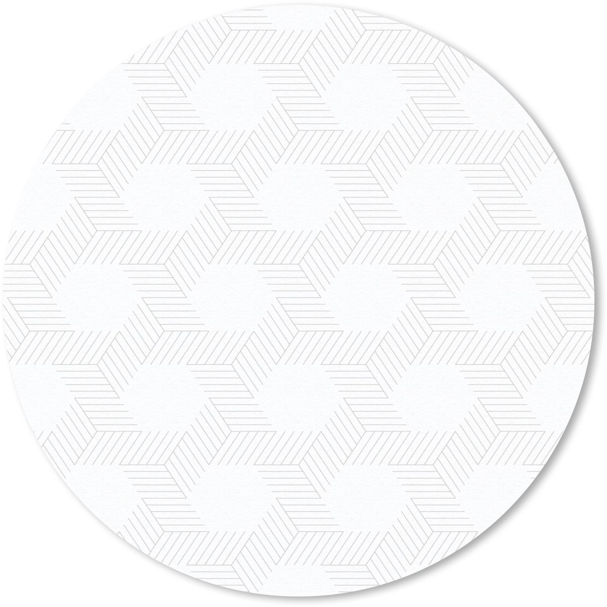 Muismat rond 20x20 cm - Mousepad Grafisch - Patroon - Modern - Ronde muismatten