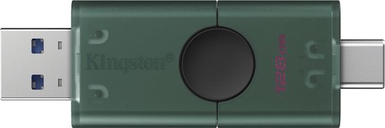 Kingston Technology DataTraveler 128GB USB-A + USB-C 3.2 Gen 1 DuoG2 van Kingston — afbeelding 5