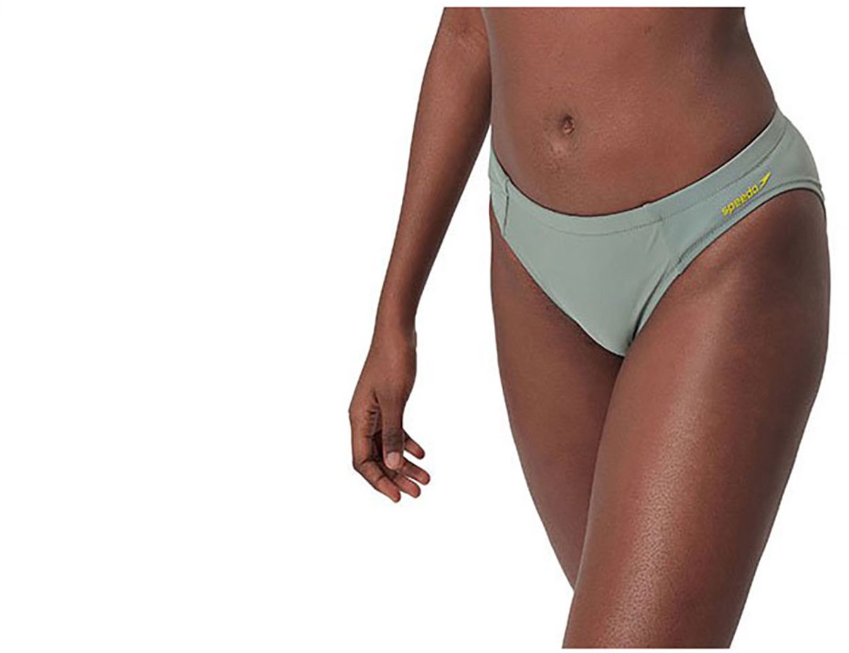 Speedo Solid Classic Bikinibroekje Groen L Vrouw