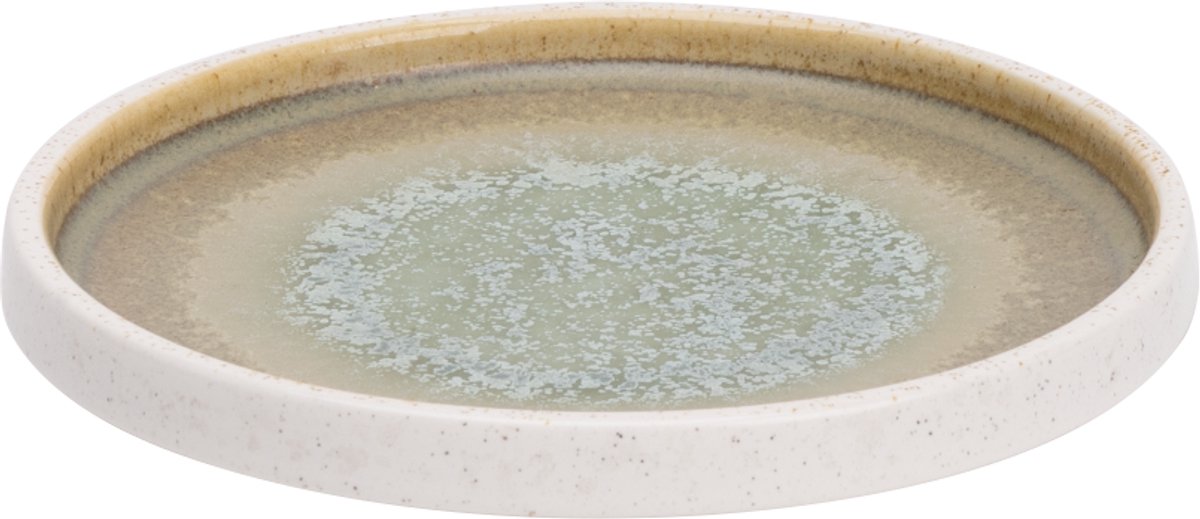 Palmer - Coco - Bord - ø 14,5 cm - Groen - Porselein - Gebaksbord