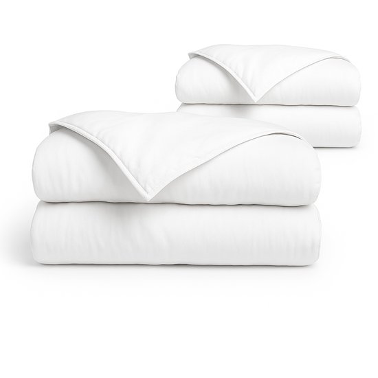 Zijden 4 Seizoenen dekbed set Oasis (175+300 g/m2) - bamboe tijk - Silk Heaven - 280x220cm