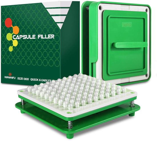 Capsule vulmachine maat 000 - voor gelatine of vegetarische  ... - cover