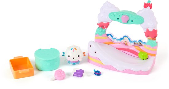 Gabby’s Poppenhuis De Film – Cakey Cat’s Zoete Balkon met Speelfiguur & Accessoires