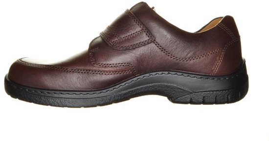 Jomos Gesloten Bruine Herenschoen Velcro maat 44