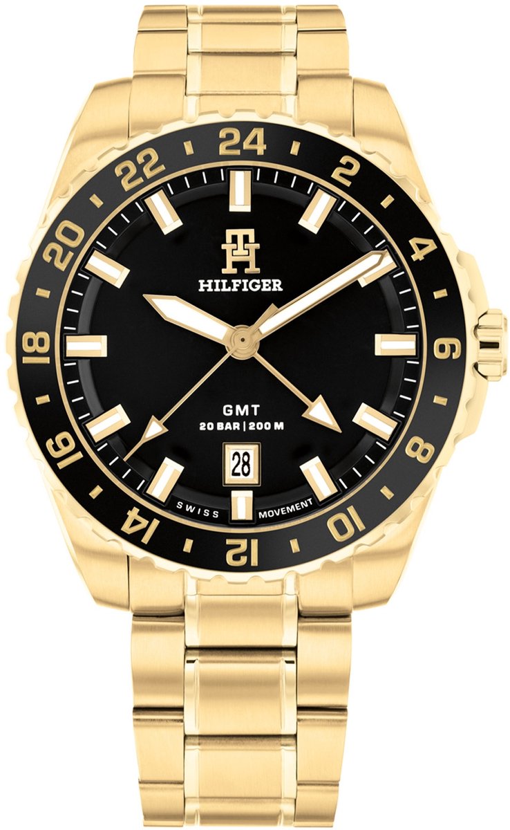 Tommy Hilfiger TH1792133 TH85 Swiss GMT Heren Horloge