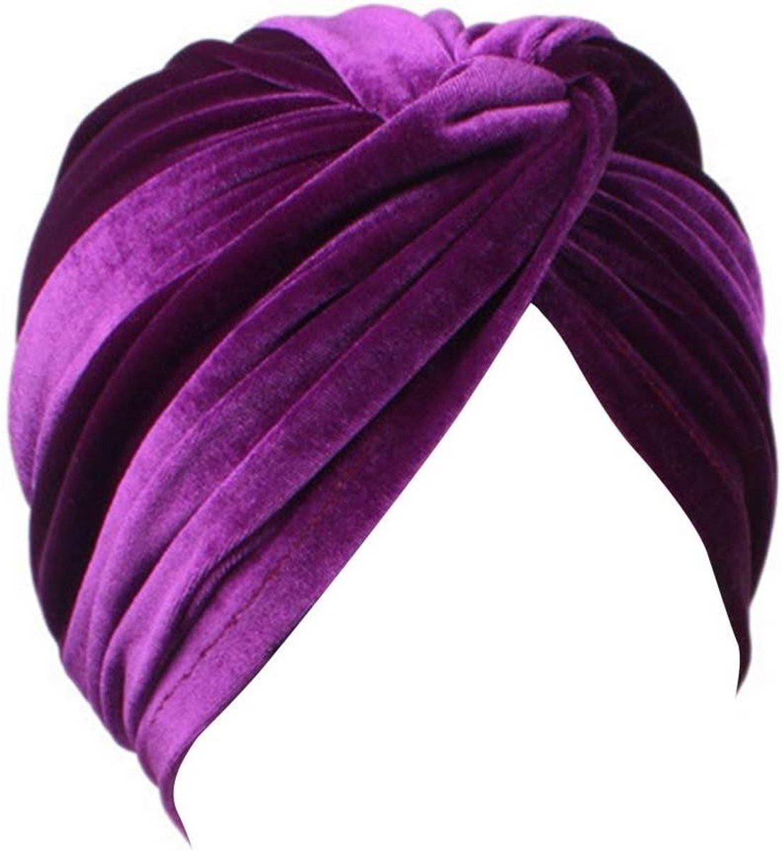 ByShane - Fluwelen Stretch Tulband Cap voor Vrouwen | Moslim Hoofd Sjaal Bandana | Indiase pet Headwraps | Kanker Chemo Caps voor dames | Slaap Cap Chemotherapie Hoed