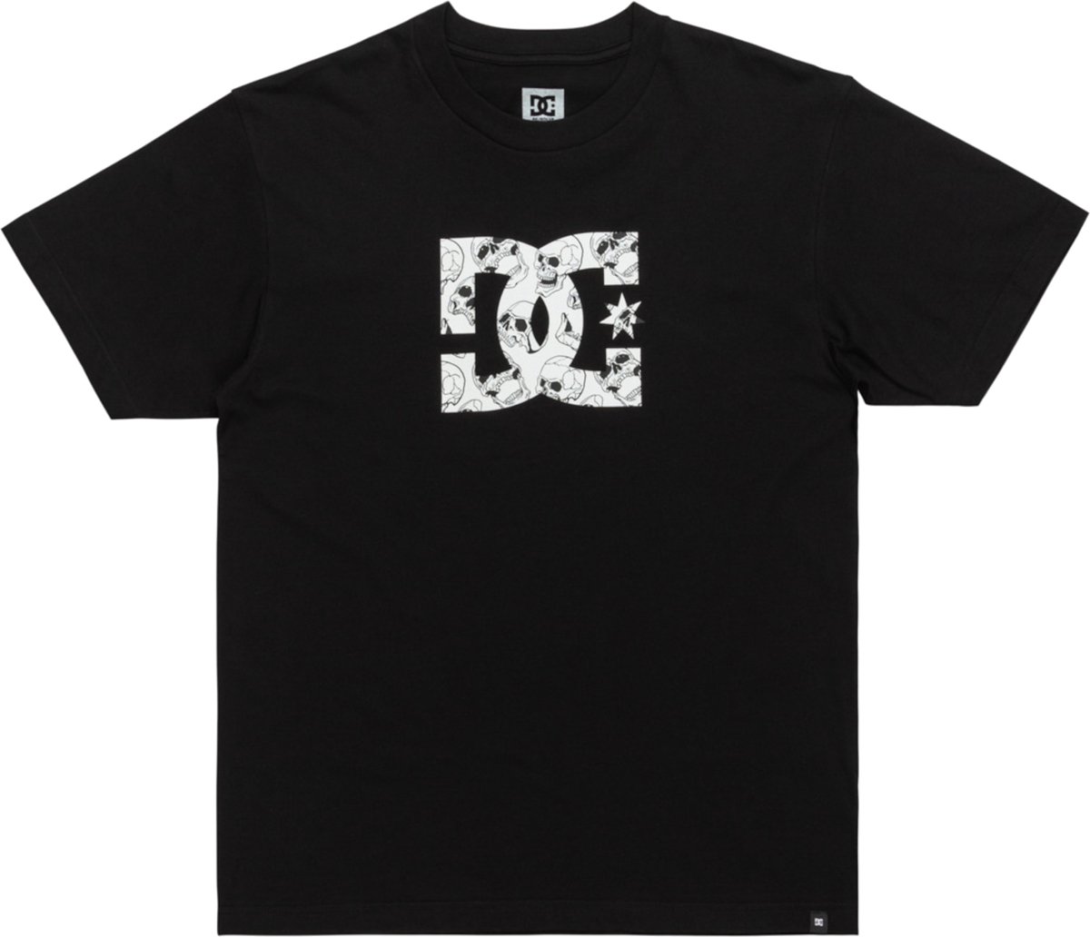 DC Star Skully SS Tee Mannen T-shirt Zwart