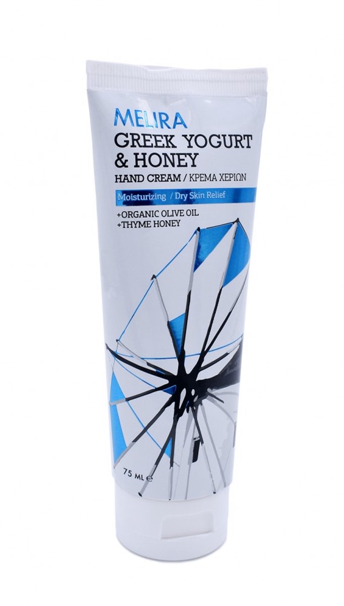 Melira Greek Yoghurt & Honey - Handcrème - Met Biologische Olijfolie & Tijmhoning