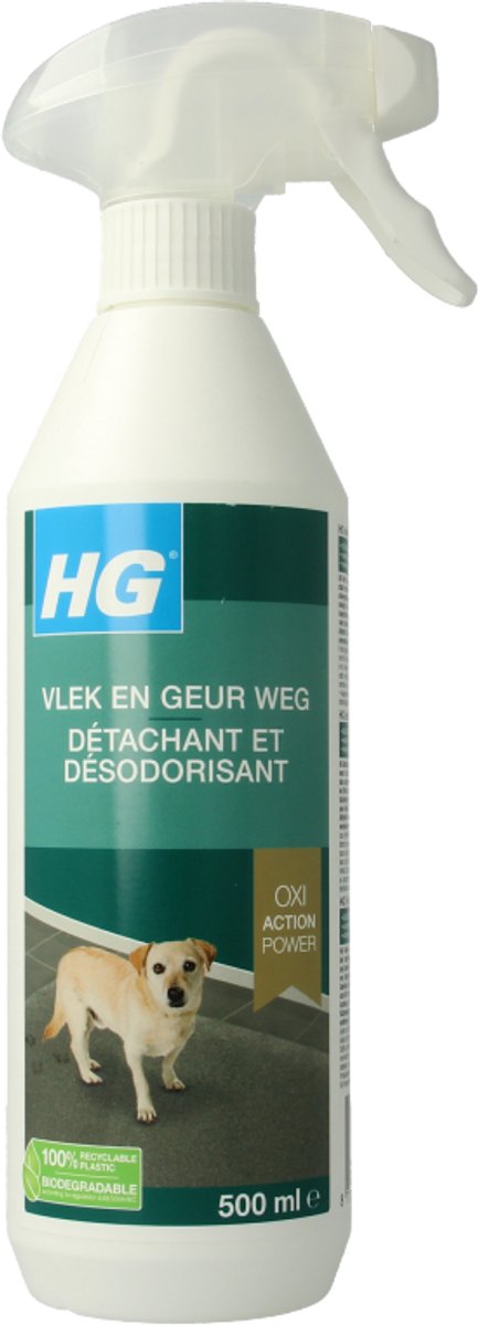 Bol.com HG vlek & geur weg voor honden 500ml aanbieding