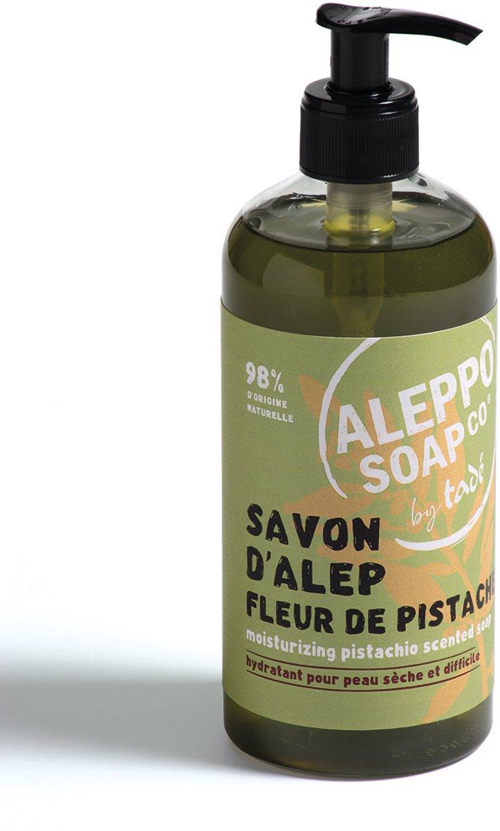 Aleppo Soap Co Savon d'Alep liquid fleur de pistache 500 Milliliter
