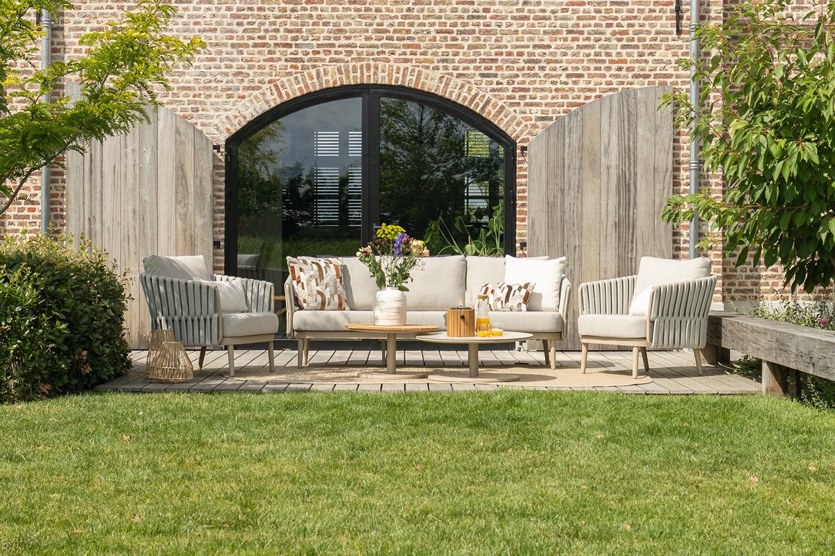 Taste by 4 Seasons Eva stoel-bank loungeset 3-delig