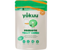 YOKUU WC Tabletten - Toiletreiniger - 30 Tabletten - WC Reiniger met Eucalyptus Geur - Zero Waste Poetsmiddel