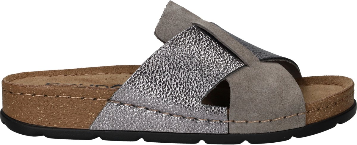 Rohde Slippers - Dames - Grijs - Maat:36