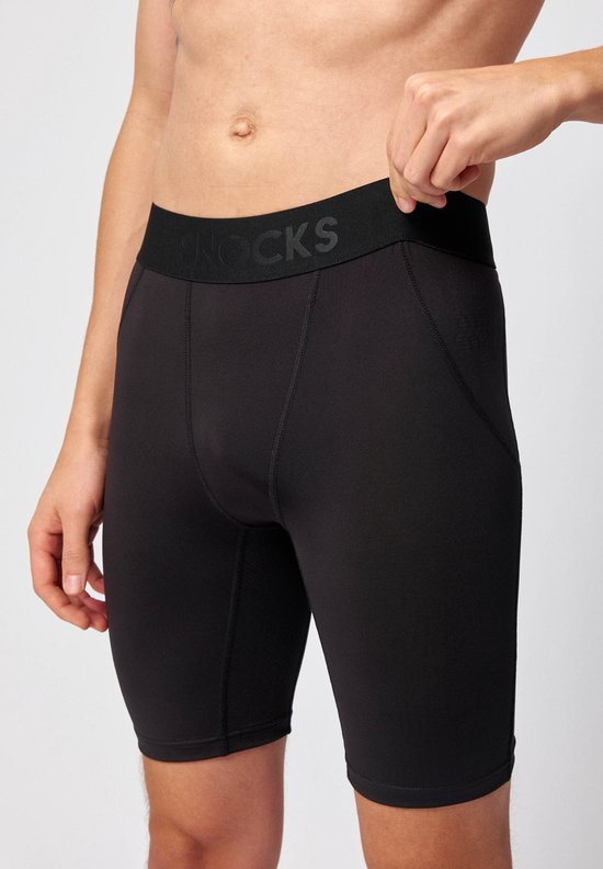 SNOCKS Korte Sportlegging Heren â€“ Elastisch & Ademend â€“ Comfortabele Pasvorm â€“ Voor Sport & Vrije Tijd â€“ 1 Stuk van Merkloos — afbeelding 2