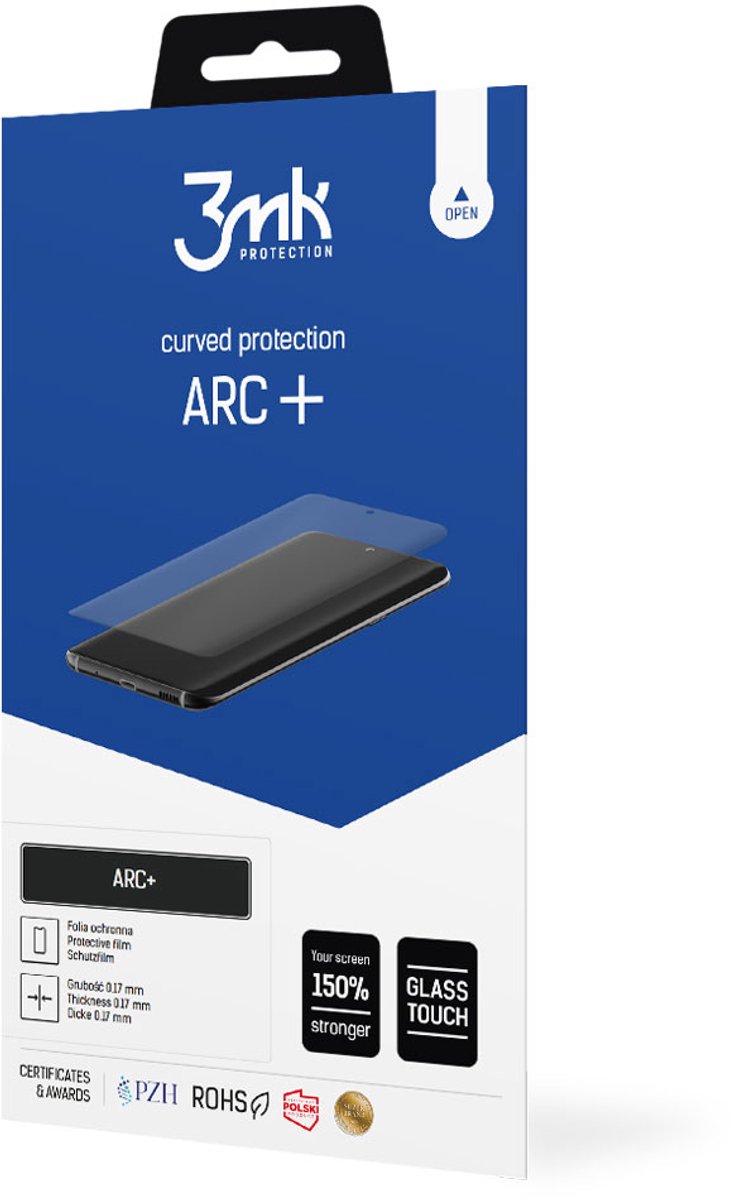 3Mk Arc+ Gehard Glas Voor Iphone 12 13 14 15 Versterkte Bescherming