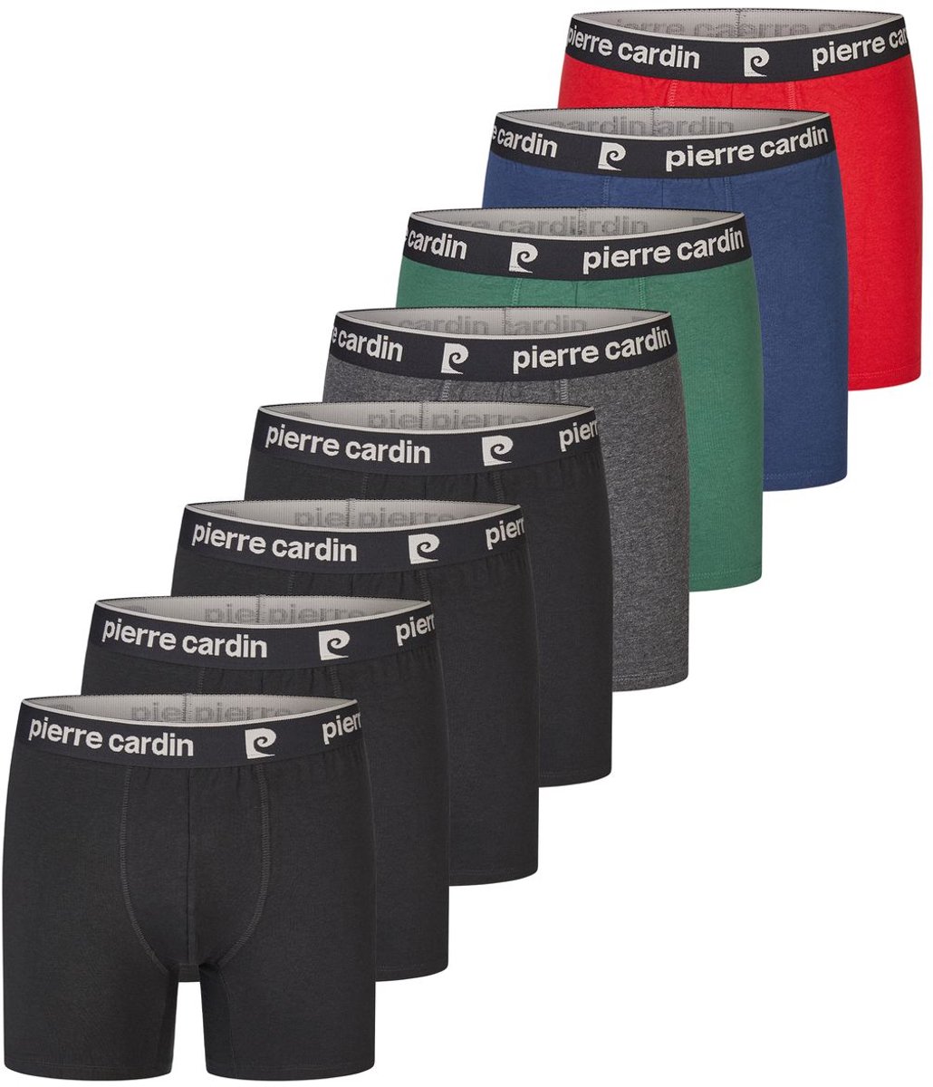 Pierre Cardin Heren Boxershorts 8er Pack Basic Trunks Veelkleurig 3XL