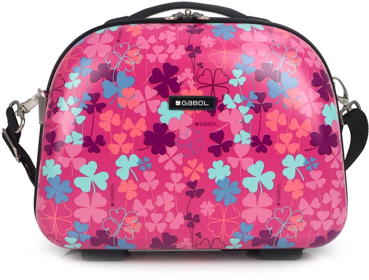 Gabol Clover Beautycase 35 cm - 14 L - Ritssluiting - rosa