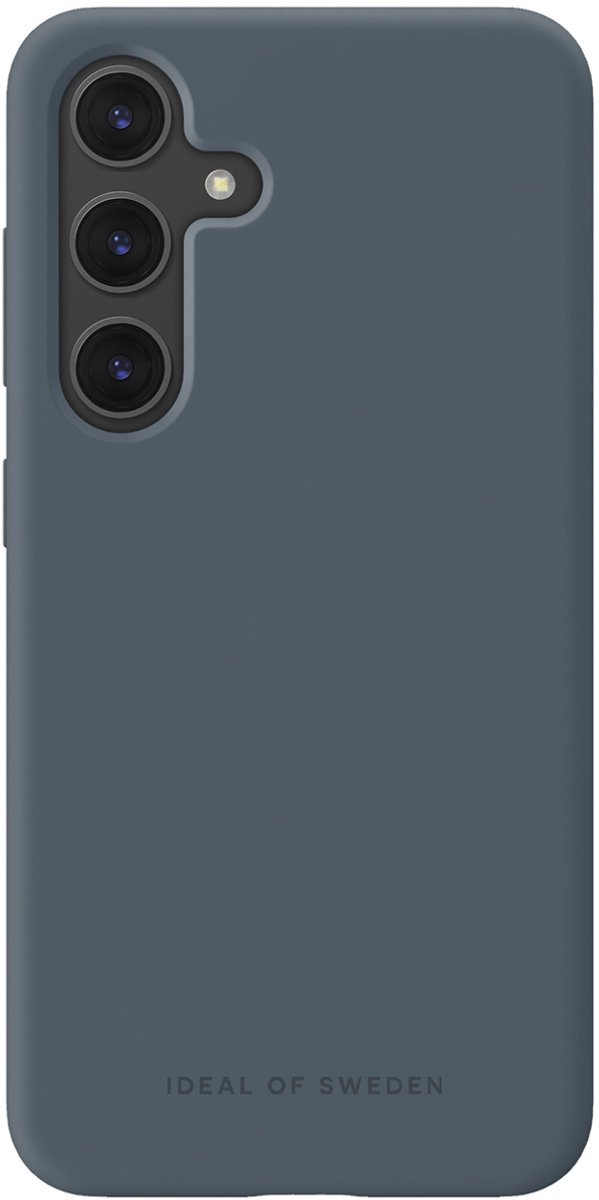 iDeal of Sweden Silicone Case geschikt voor Samsung Galaxy S25 / S24 - Midnight Blue