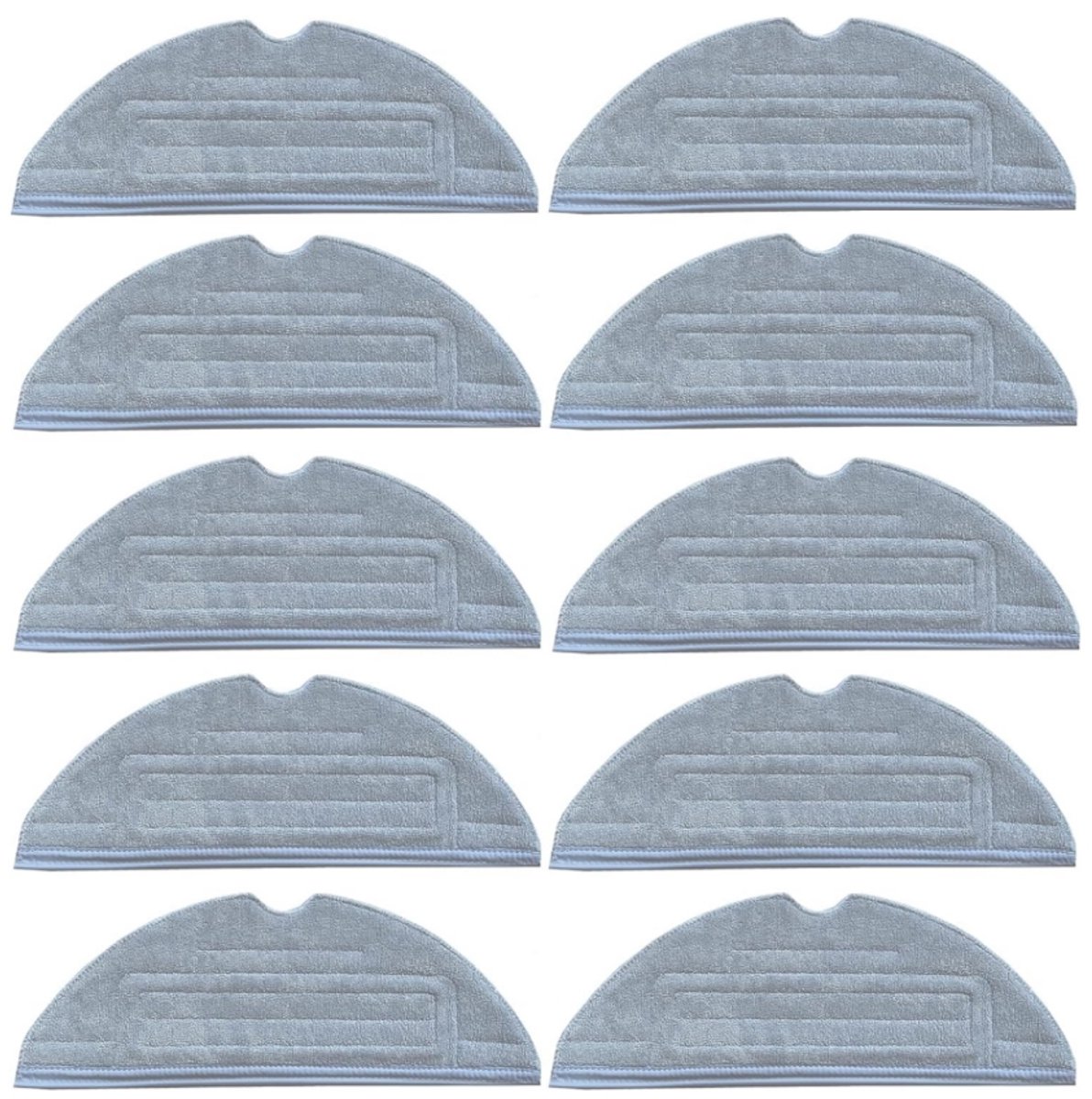 10-pack moppads Geschikt voor Roborock S7/S7 Plus/S7 MaxV/S7 MaxV Ultra