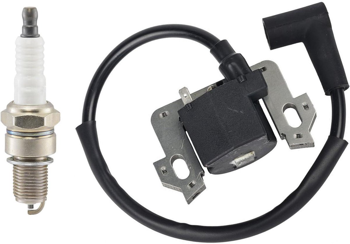 ByShane - Nieuwe Vervanging Bobine Met Bougie voor Honda GC135 GC160 GC190 GCV135 GCV160 GCV190 - Compatibel met 0500-ZL8-004