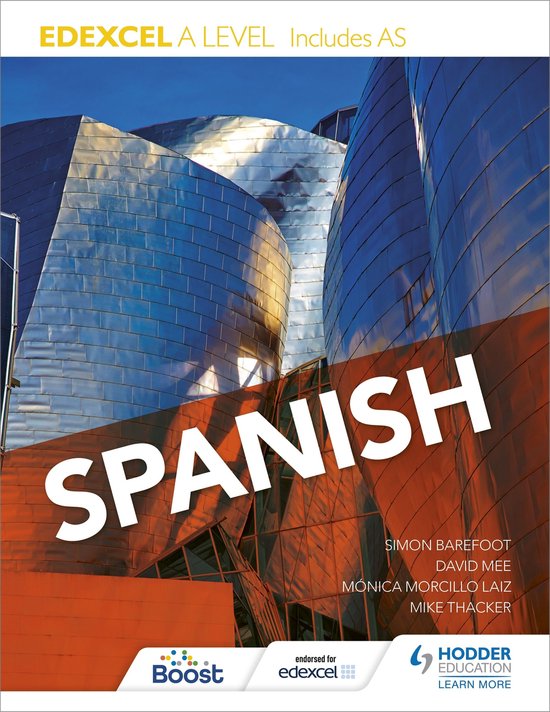 Edexcel A level Spanish (includes AS) - cover