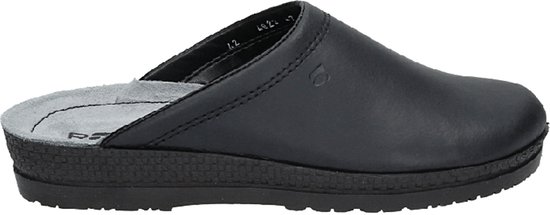 Rohde - Fashmo - Heren Pantoffel Muil - Zwart | Stevige Rohde pantoffels - 2773
