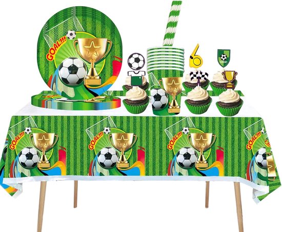 Gepersonaliseerde Voetbal Feestartikelen, Versiering en Traktatie Gepersonaliseerde Voetbal Feestartikelen, Versiering en Traktatie
