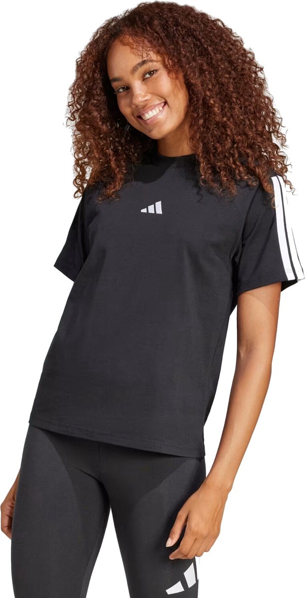 Adidas W 3s Sj T B Jm2393 Kleur Zwart