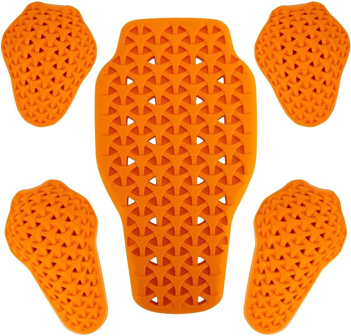 Inovra Plus - Motorfiets Armor Set met CE-certificering | Rugpad, Elleboog- en Schouderbescherming | Motorfiets Jas Bescherming